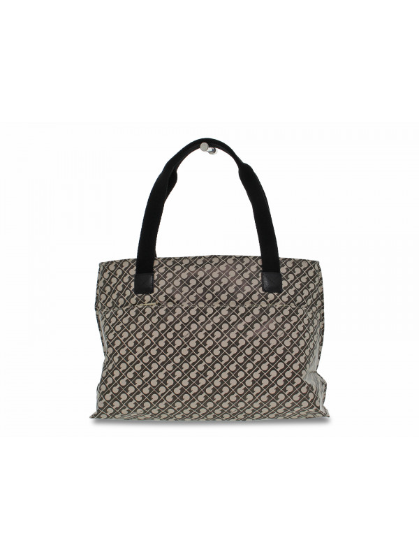 Tote bag Gherardini SOFTY SHOPPING BAG LUGGAGE in grey fabric