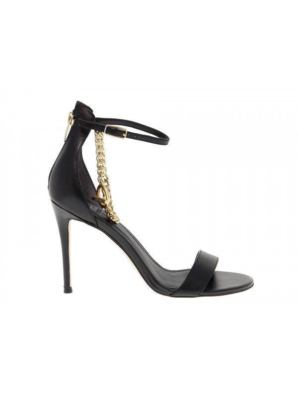 Heeled sandal Guess in leather