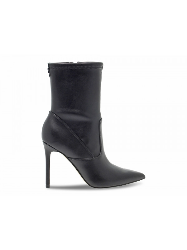 Low boot Guess SEMMI ELASTICIZZATO in black faux leather