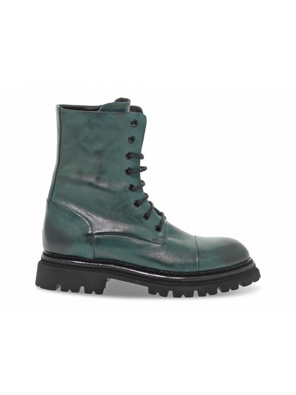 Low boot Guidi Calzature ANFIBIO STILE INGLESE in green leather