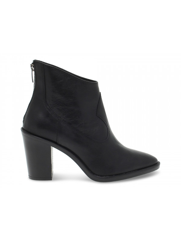 Ankle boot Janet And Janet in black leather