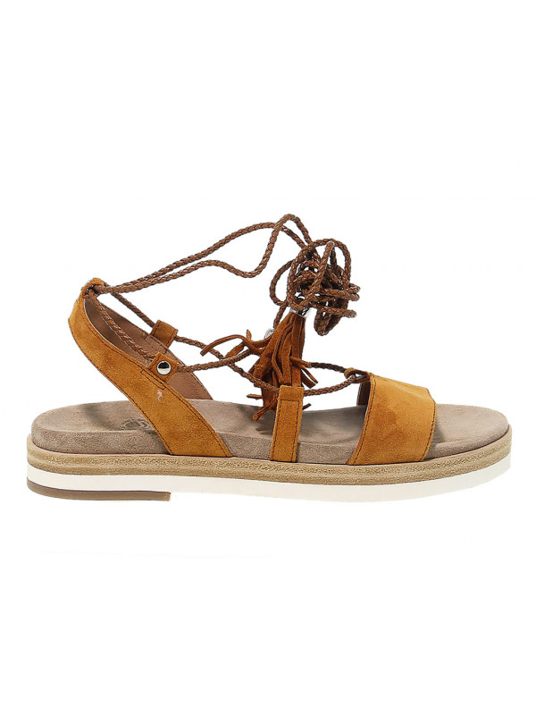 Flat sandals Janet Sport in leather