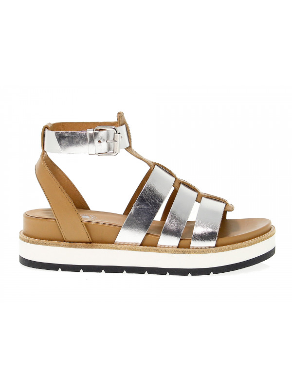 Flat sandals Janet Sport RAPANUI in leather