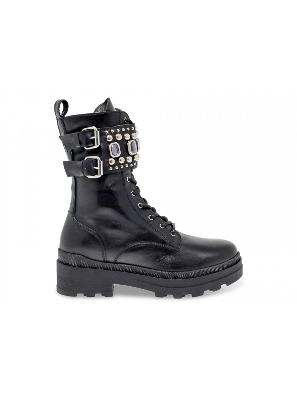 Low boot Janet Sport ANFIBIO in black leather