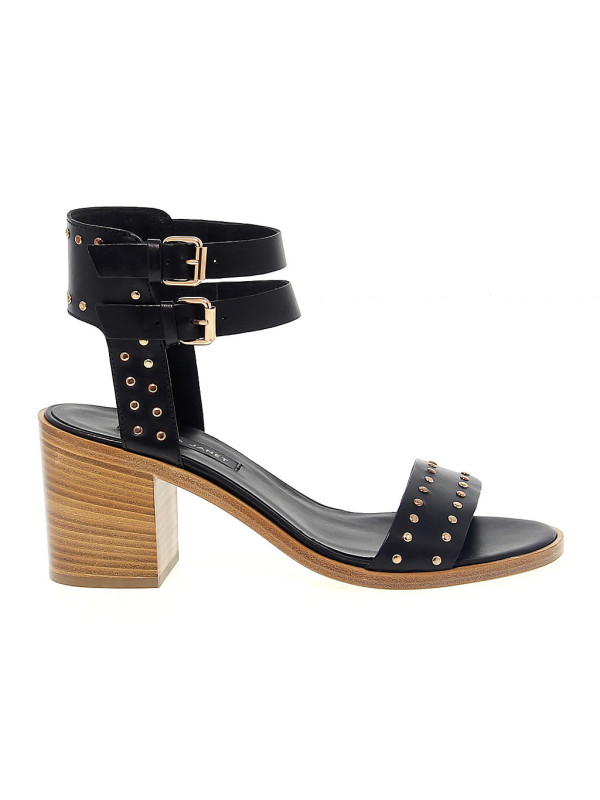 Heeled sandal Janet And Janet in leather