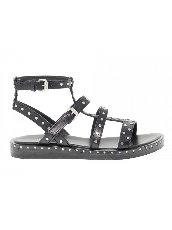 Flat sandals Janet And Janet PAPAYA in leather Guidi Calzature New Collection Fall Winter 2024 Guidi Calzature