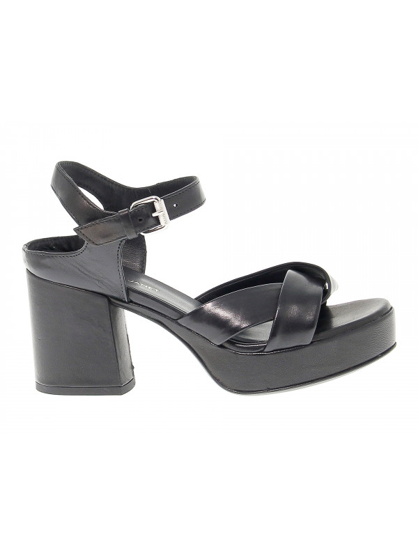 Heeled sandal Janet And Janet LOTUS in leather