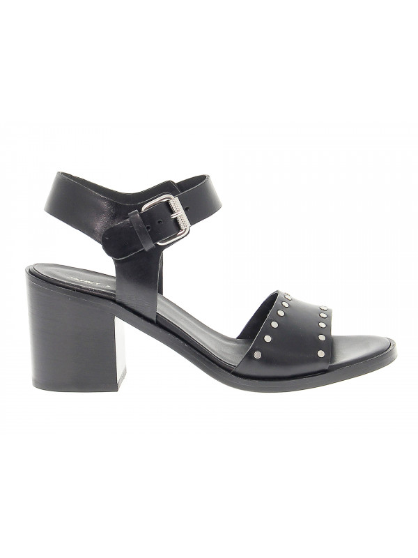 Heeled sandal Janet And Janet PAPAYA in leather