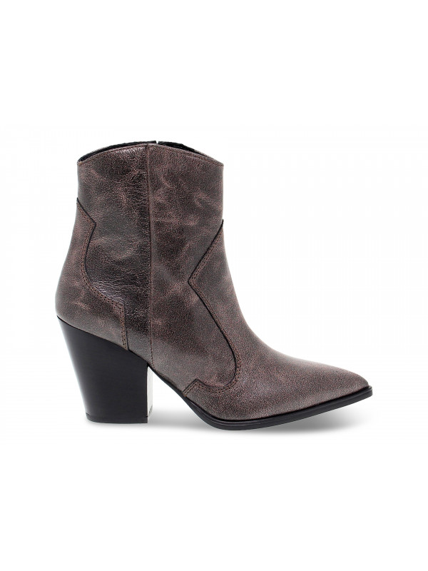 Ankle boot Janet And Janet TEXANO in brown leather