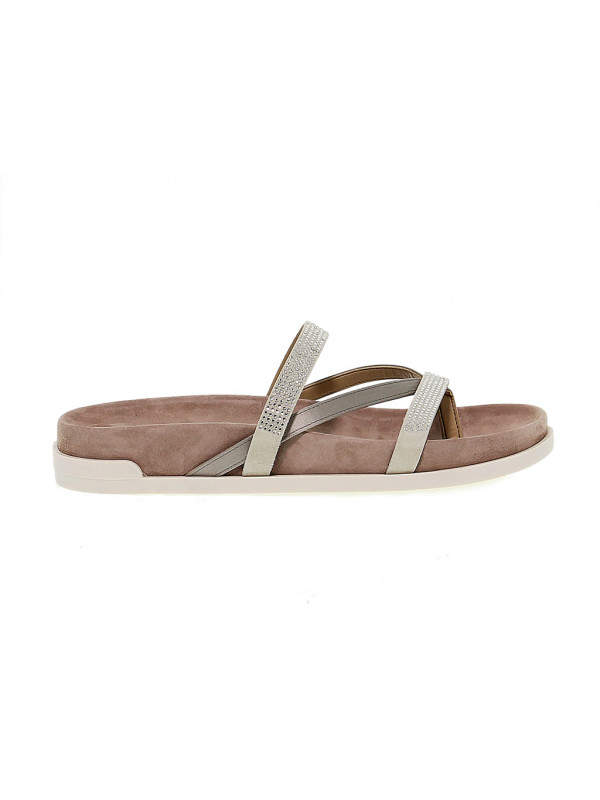Flat sandals Jeannot in leather