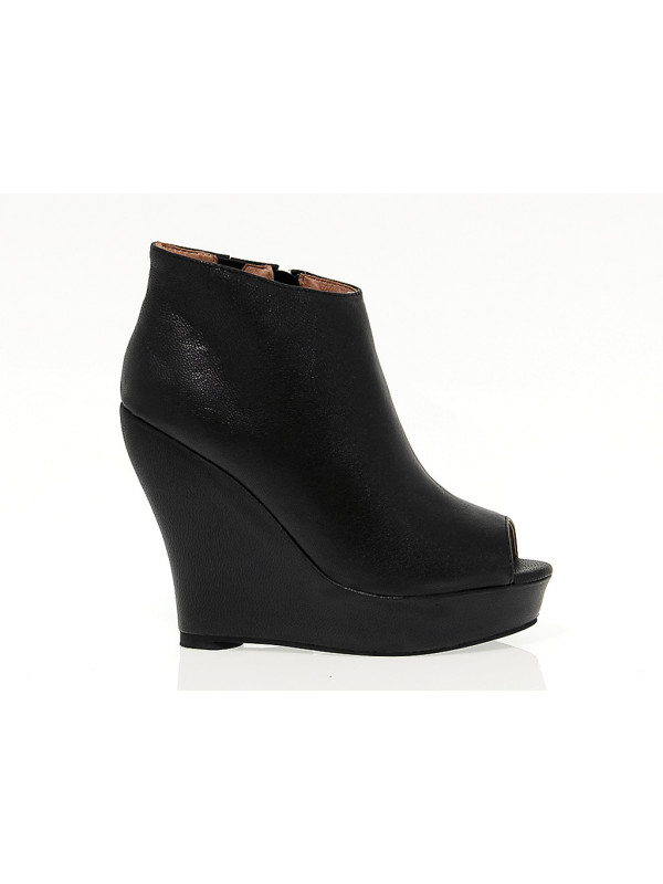 Ankle boot Jeffrey Campbell TICK in leather