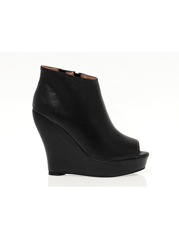 Ankle boot Jeffrey Campbell TICK in leather Guidi Calzature New Collection Fall Winter 2024 Guidi Calzature