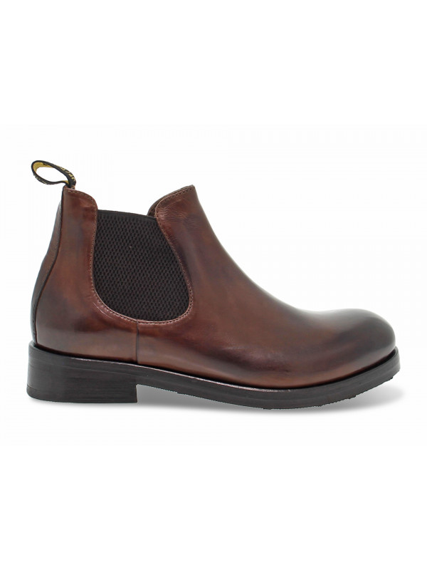 Ankle boot Jp David BEATLES STILE INGLESE in brown leather