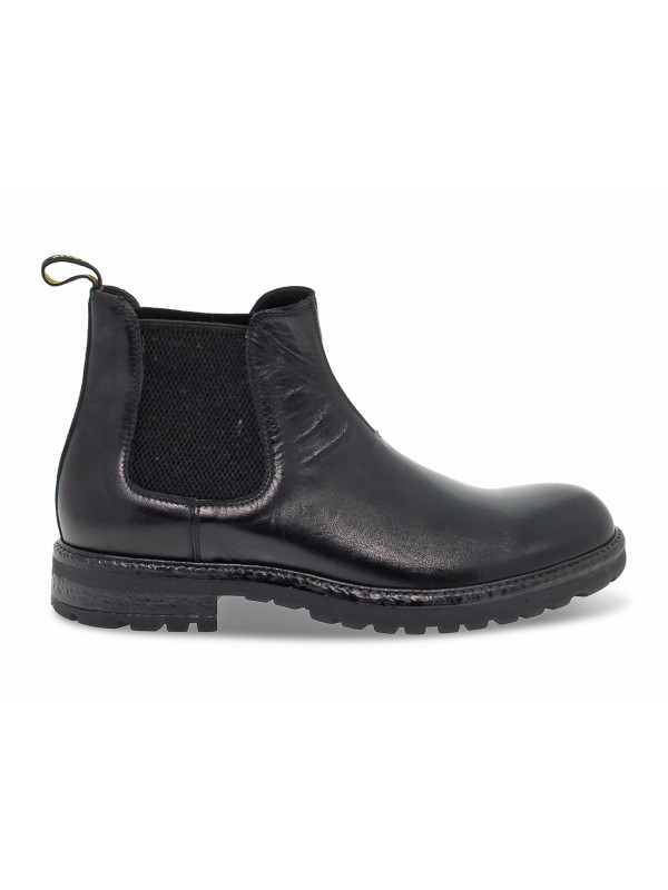 Ankle boot Jp David BEATLES STILE INGLESE in black leather