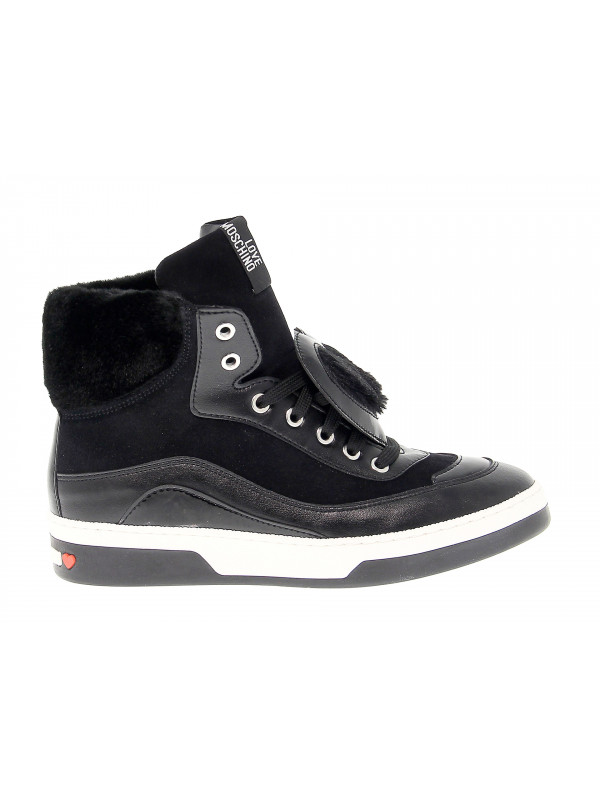 Sneakers Love Moschino in leather Guidi Calzature New Collection Fall Winter 2024 Guidi Calzature