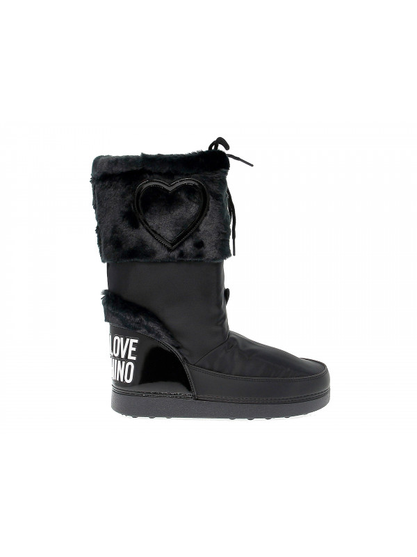 Boot Love Moschino DOPOSCI in leather Guidi Calzature New Collection Fall Winter 2024 Guidi Calzature