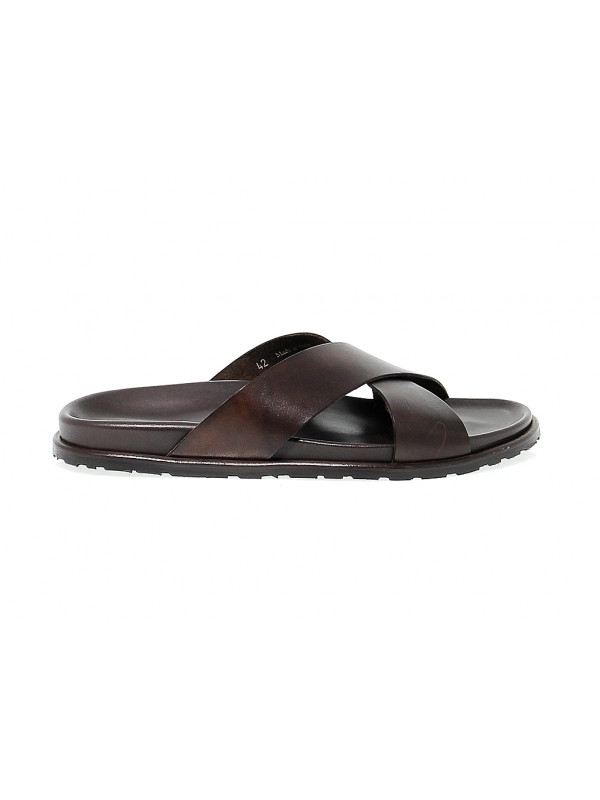 black open toe slippers