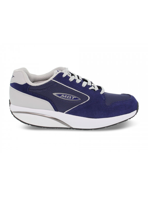 Sneakers MBT 1997 in blue suede leather