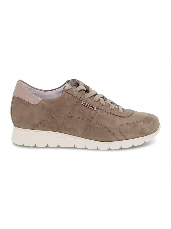 Flat shoe Mephisto DOROTHE MOBILS ERGONOMIC in taupe nubuck