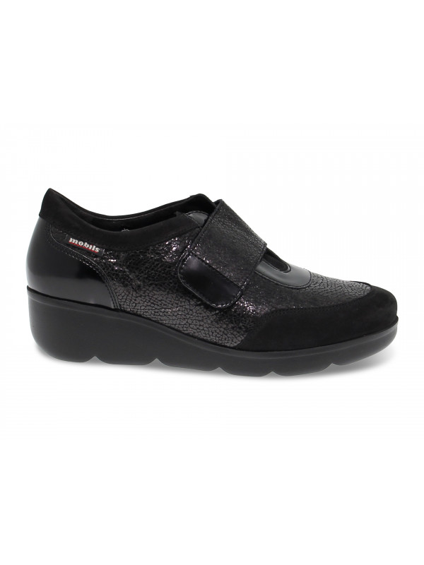 Flat shoe Mephisto GINGER MOBILS ERGONOMIC in black - Guidi Calzature New Spring Summer 2023 Collection - Guidi Calzature