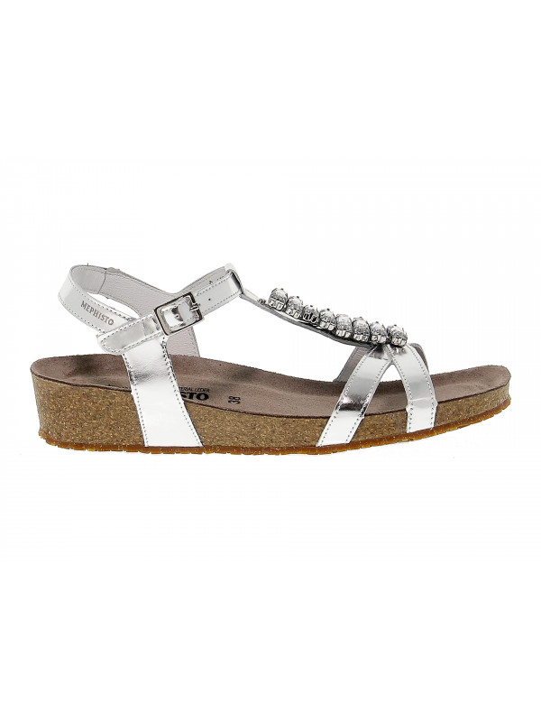 Flat sandals Mephisto IBELLA in leather Guidi Calzature New Collection Fall Winter 2024 Guidi Calzature