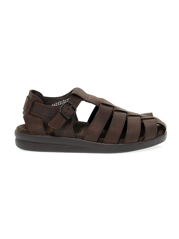 Sandal Mephisto SAM OLDBRUSH in dark brown leather