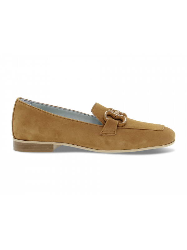 Flat shoe Poesie Veneziane GUCCI DANDY MOCASSINO QUADRA in leather suede leather