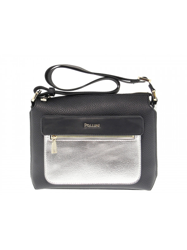 Shoulder bag Pollini in leather