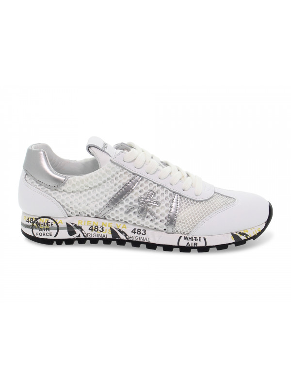 Sneakers Premiata LUCY D in white fabric - Guidi Calzature - New Collection  Fall Winter 2024 - Guidi Calzature