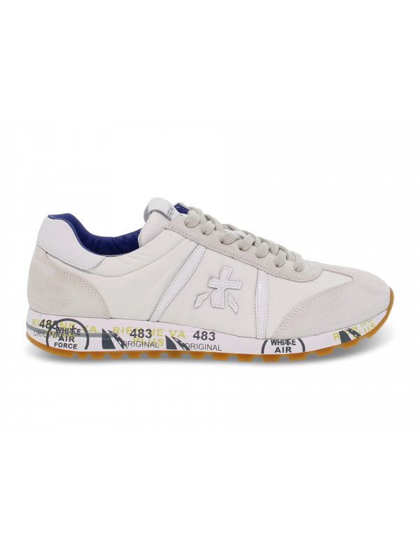 Sneakers Premiata LUCY in white nylon