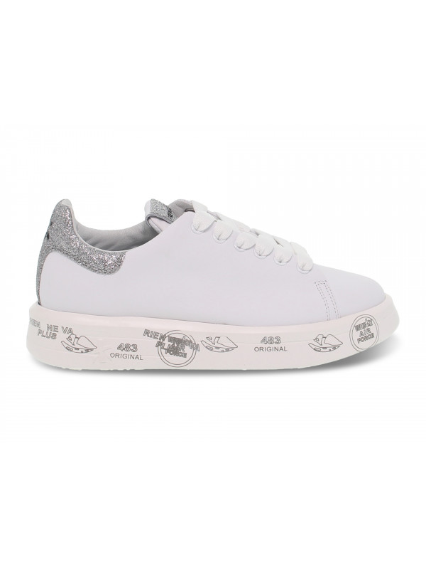 Sneakers Premiata BELLE in white leather