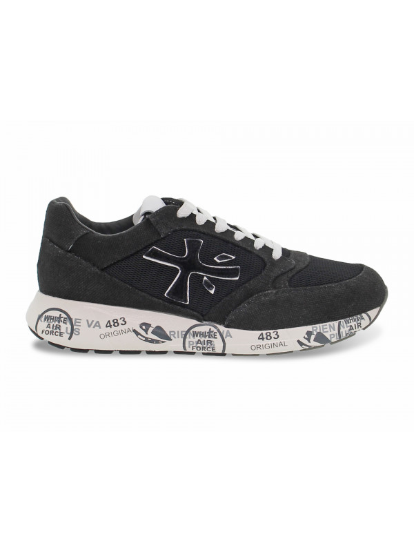 Sneakers Premiata ZAC ZAC in black fabric