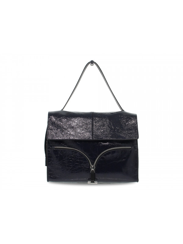 Shoulder bag Rebelle SATCHEL L NAPLAK in dark blue paint