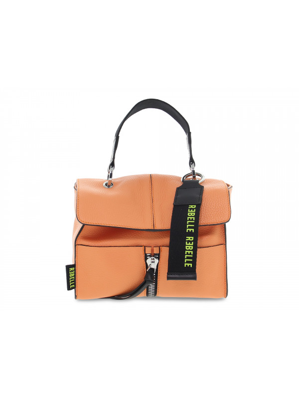 Shoulder bag Rebelle CHLOE MINI BAG DOLLARO SALMON in orange leather