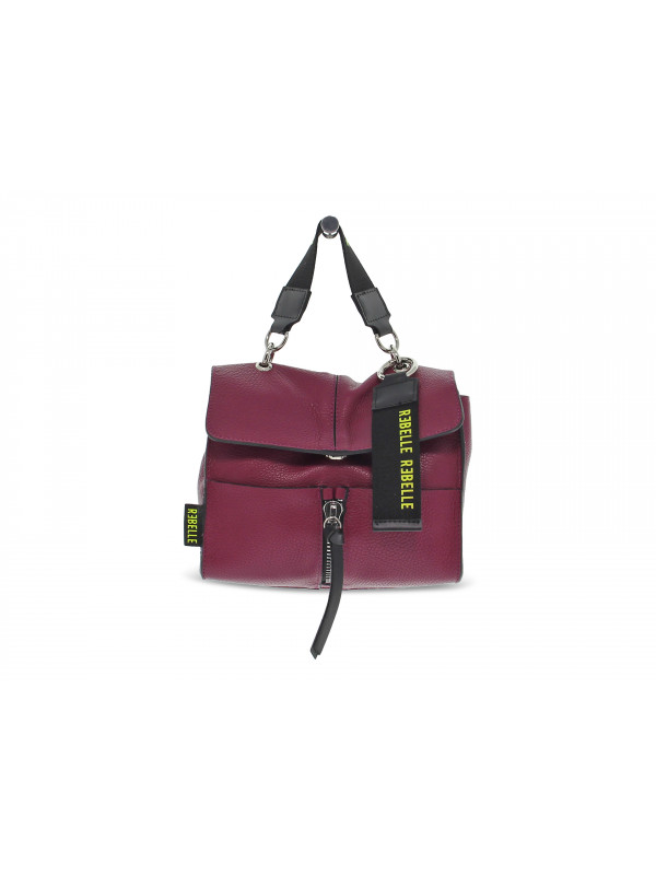 Shoulder bag Rebelle CHLOE SATCHEL S DOLLARO in plum leather