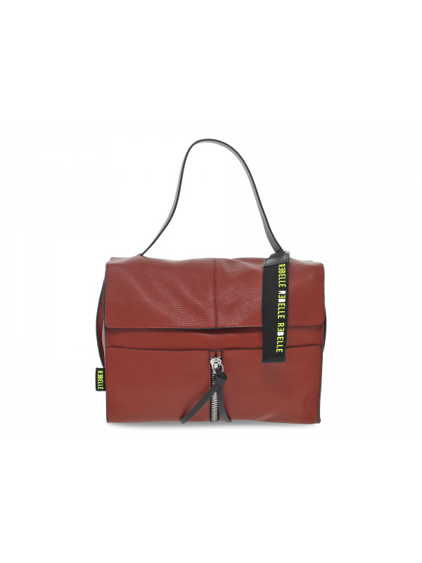 Shoulder bag Rebelle CLIO CARTELLA DOLLARO RED in red leather