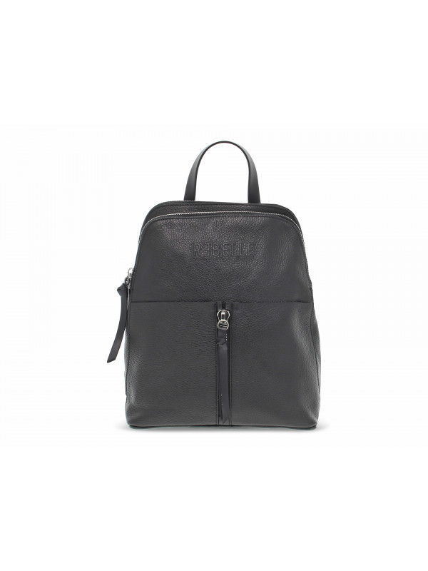 dollaro pebble leather backpack BLACK  Origen Man Whether commuting Backpack Rebelle DIANA BACKPACK DOLLARO