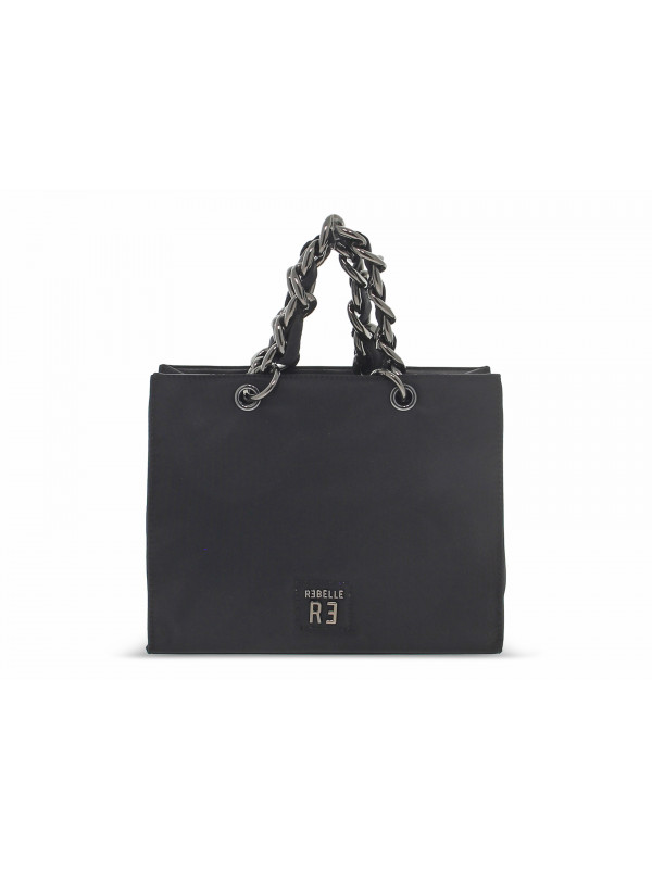 Tote bag Rebelle DIONNE SHOPPING S NYLON BLACK in black nylon