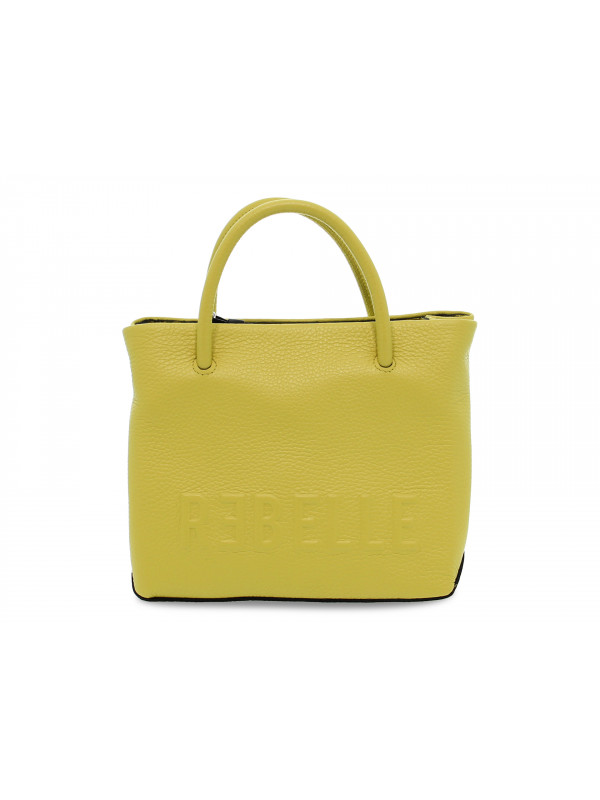 Handbag Rebelle FELICITY BABYBAG DOLLARO LIME in lime leather