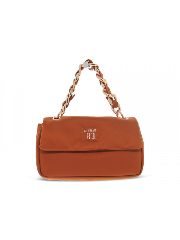 Shoulder bag Rebelle JANE SATCHEL M NYLON TAN in rust nylon