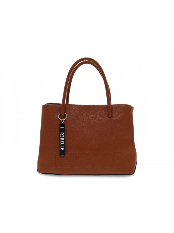 Handbag Rebelle JOY SHOPPER M DOLLARO in leather leather