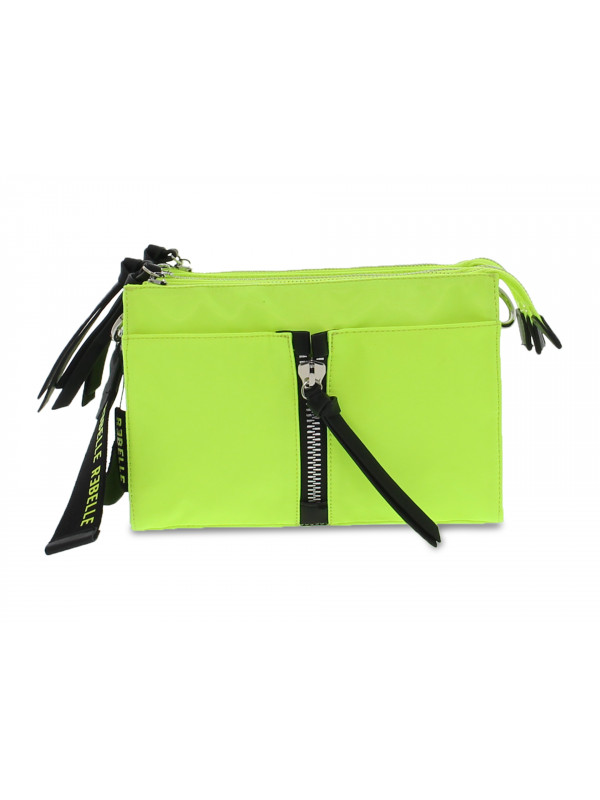 Handbag Rebelle MELISSA TRACOLLINA NYLON in fluo yellow nylon