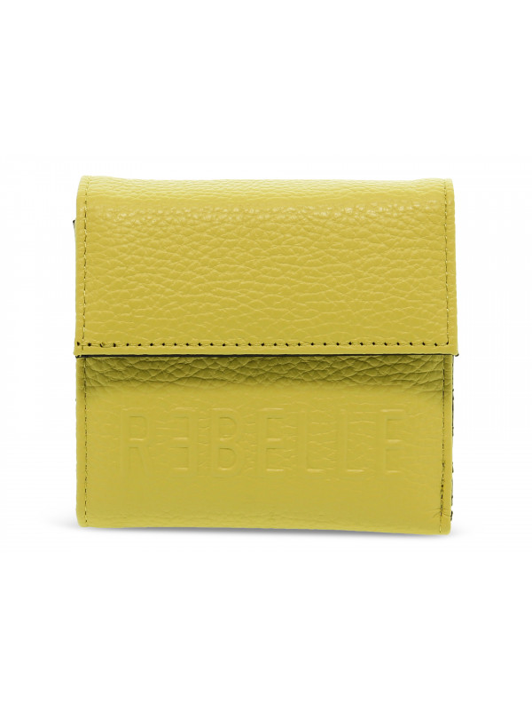 Wallet Rebelle PATTA S DOLLARO LIME in lime leather