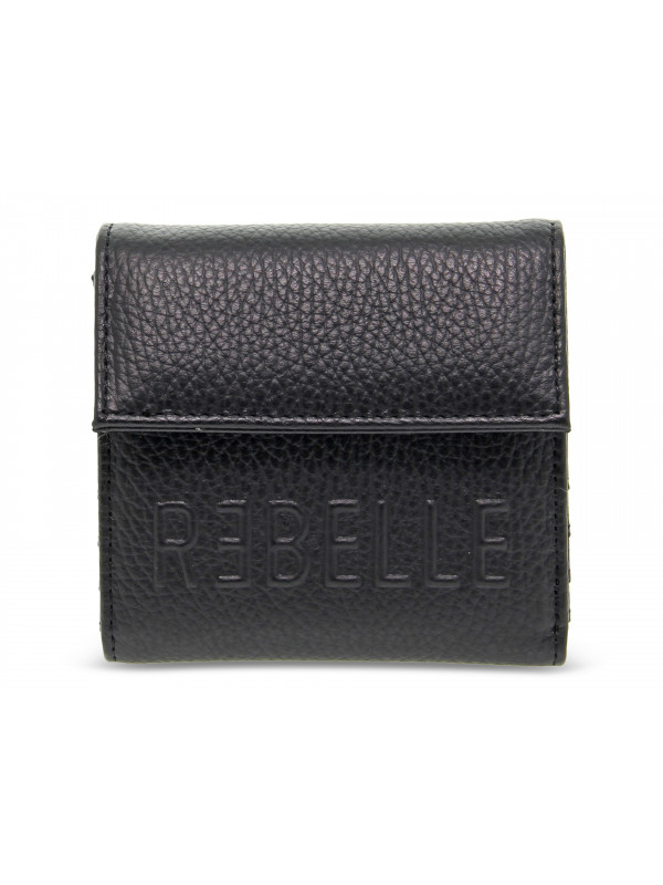 Wallet Rebelle PATTA S DOLLARO BLACK in black leather