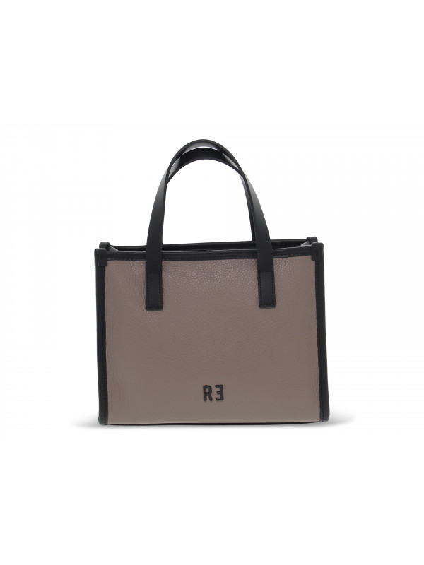 Tote bag Rebelle VIRTUS SHOPPING S DOLLARO in taupe leather
