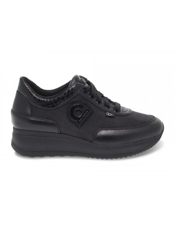 Sneakers Ruco Line AGILE in black lycra