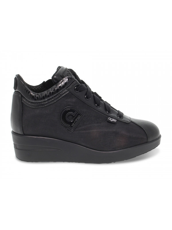 Sneakers Ruco Line AGILE in black lycra