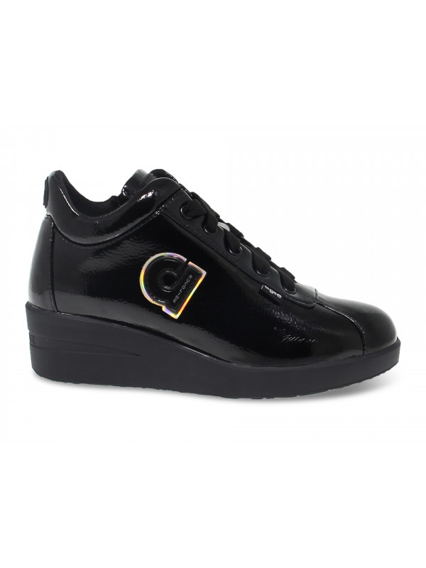 Sneakers Ruco Line AGILE in black paint