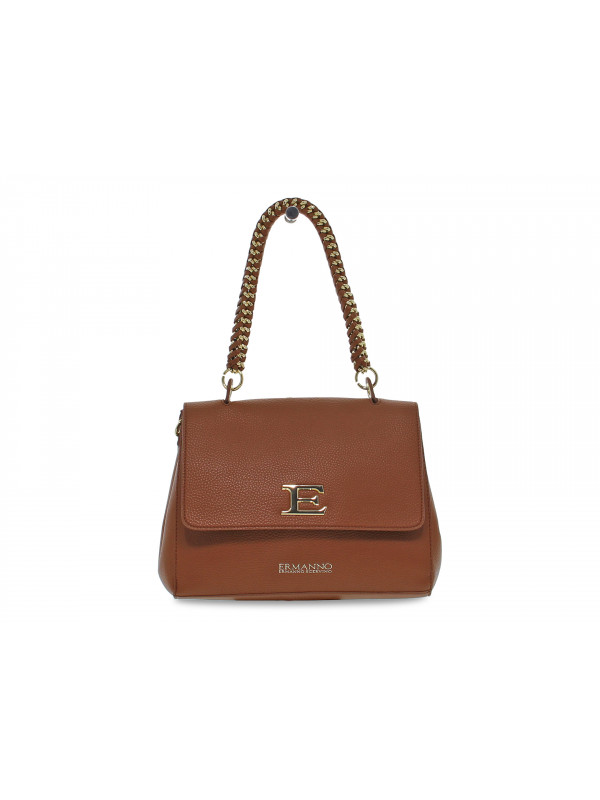 Handbag Ermanno Scervino MEDIUM FLAP BAG EVA in leather faux leather