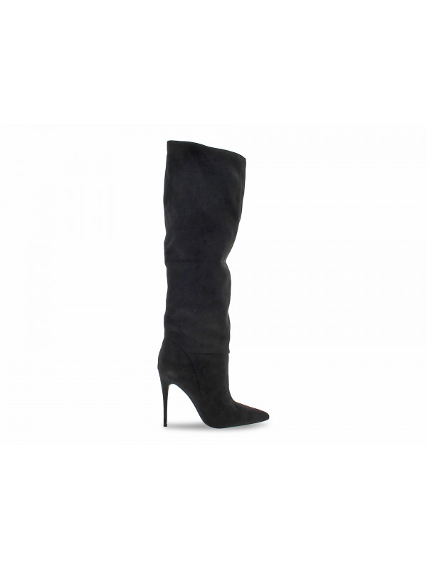 Boot Steve Madden DARIAN BLACK in black suede leather